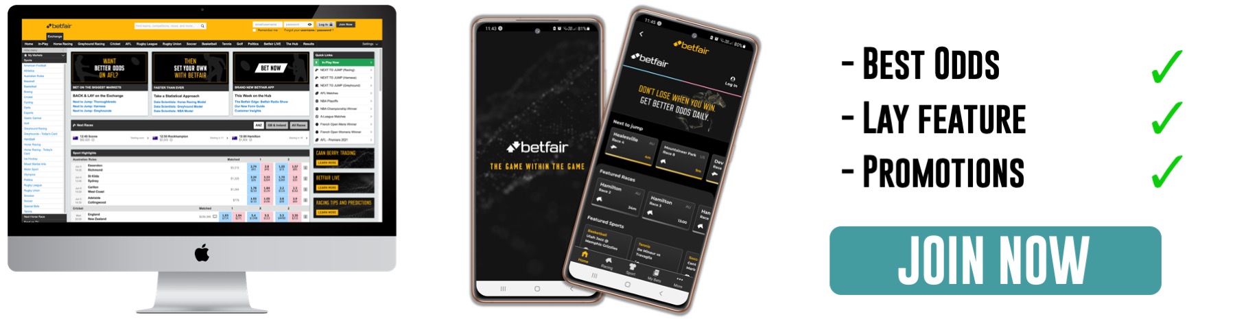 Betfair Horse Racing Betting Site