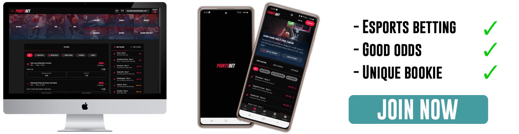 PointsBet betting site