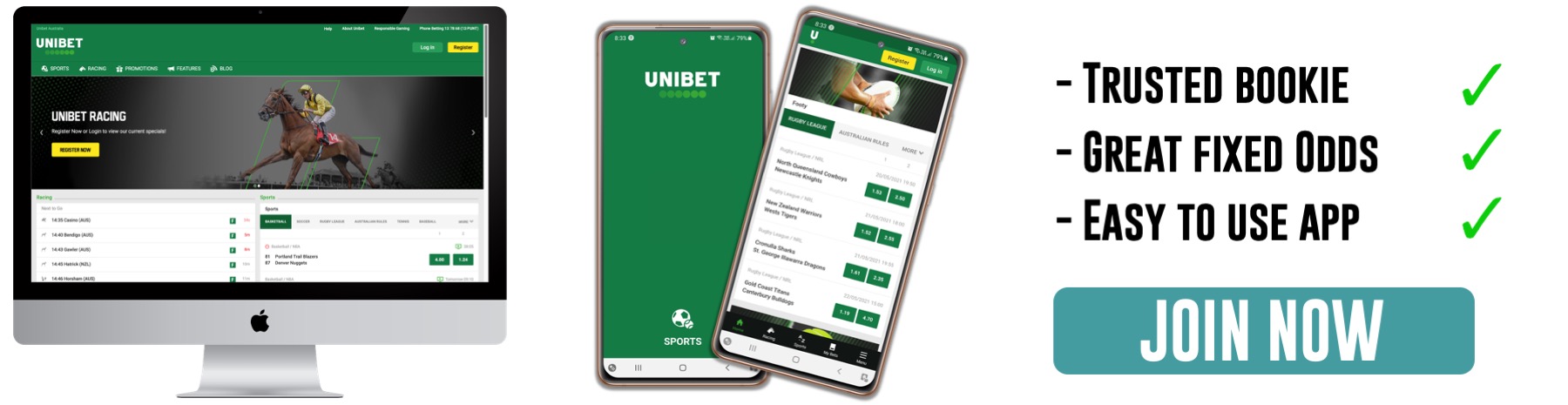 Unibet NRL Betting Site