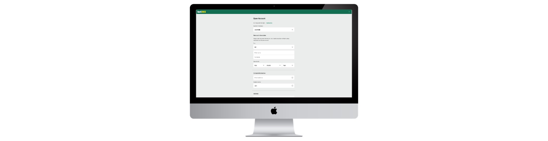 Bet365 Sign up