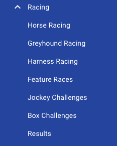 Bluebet Racing Options