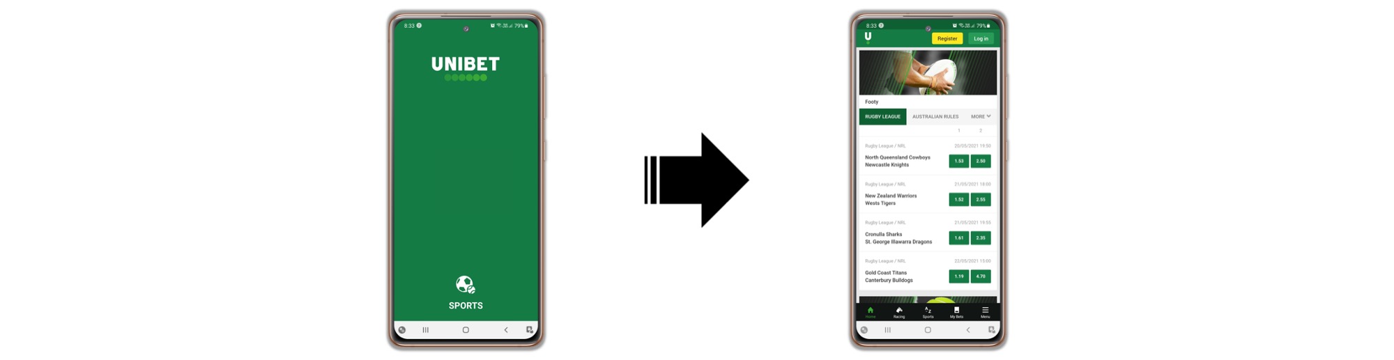 Unibet Android App