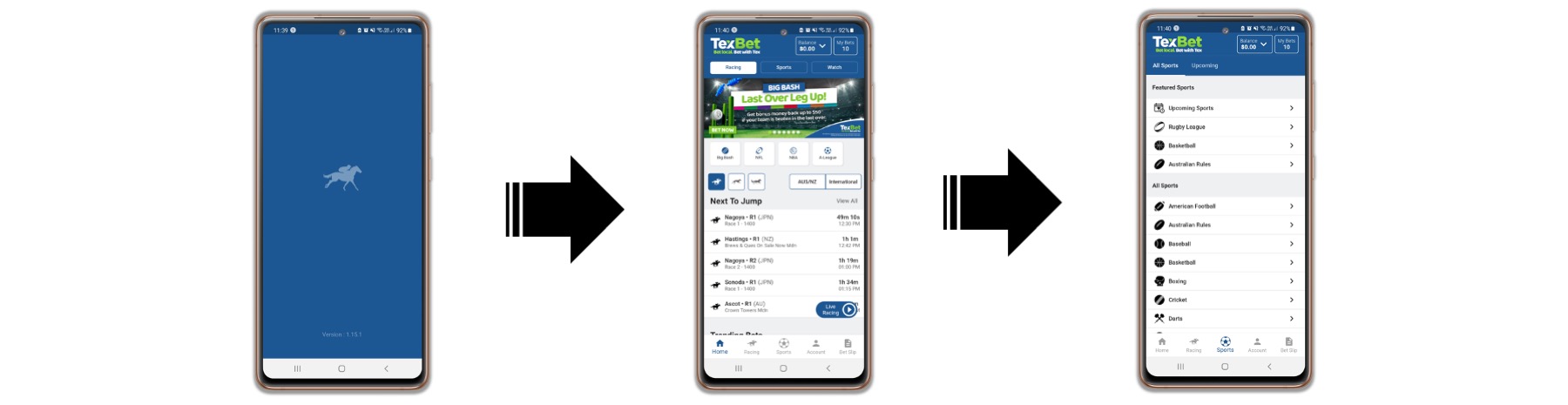 TexBet App
