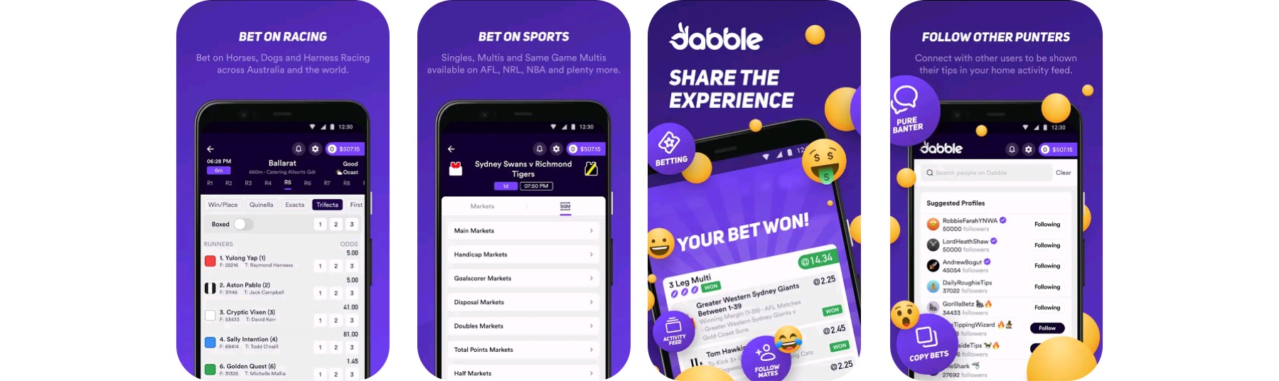 Dabble Mobile App
