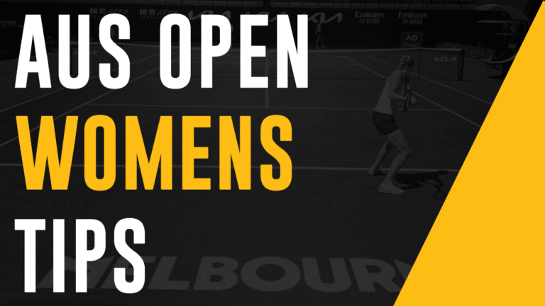 Aus Open Womens Tips