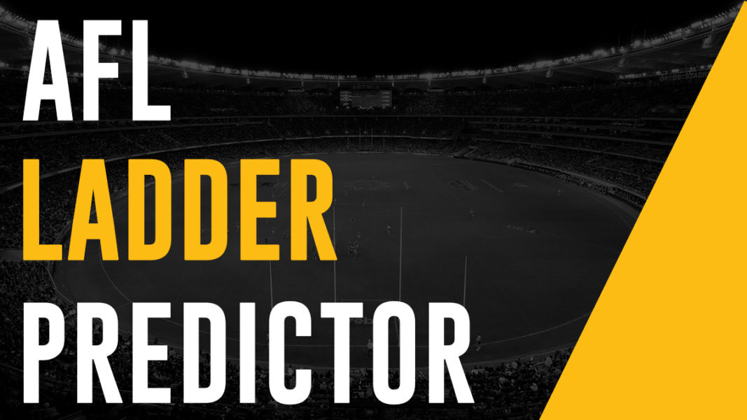 2023 AFL Ladder Predictor