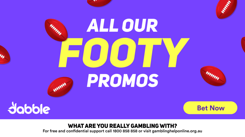 Dabble AFL Promotions