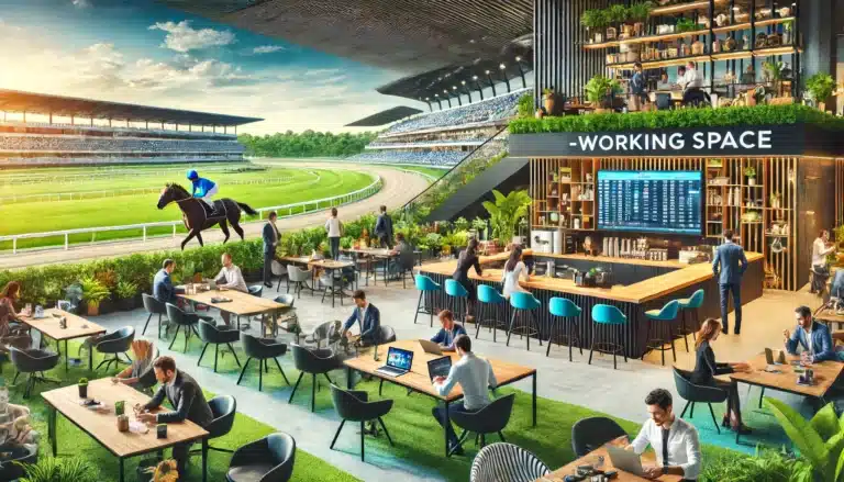 Horse Racing Shared Offices Idea