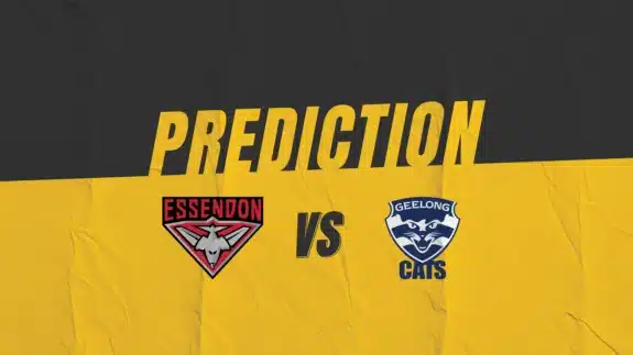 AFL Essendon Bombers vs Geelong Cats Match Prediction | Kruzey