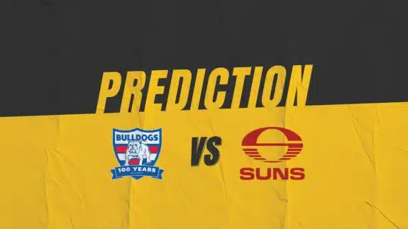 AFL Western Bulldogs vs Gold Coast Suns Match Prediction | Kruzey