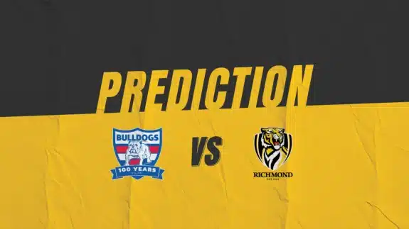 AFL Western Bulldogs vs Richmond Tigers Match Prediction | Kruzey