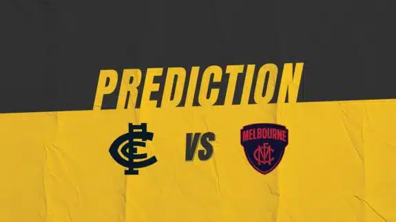 AFL Carlton Blues vs Melbourne Demons Match Prediction | Kruzey