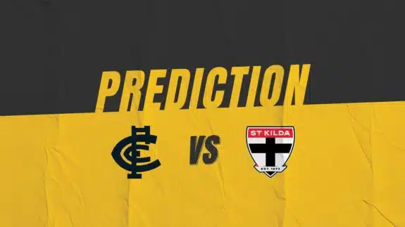 AFL Carlton Blues vs St Kilda Saints Match Prediction | Kruzey