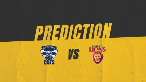 AFL Geelong Cats vs Brisbane Lions Match Prediction | Kruzey