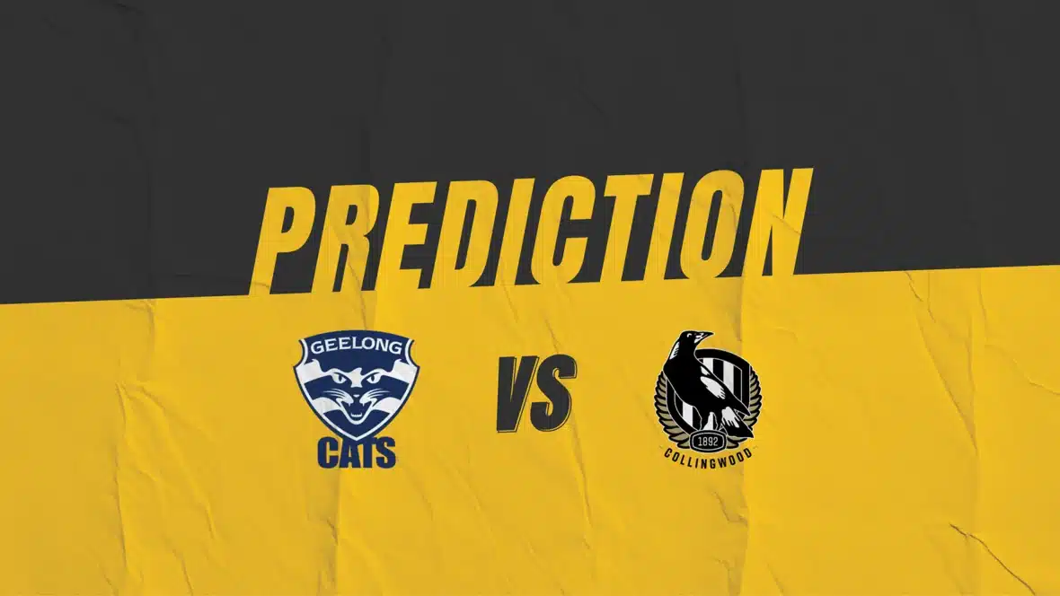 AFL Geelong Cats vs Collingwood Magpies Match Prediction | Kruzey