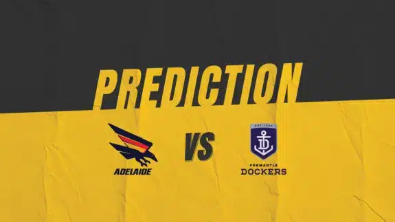 AFL Adelaide Crows vs Fremantle Dockers Match Prediction | Kruzey