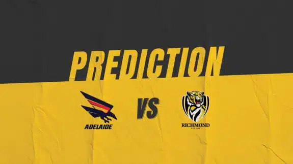 AFL Adelaide Crows vs Richmond Tigers Match Prediction | Kruzey