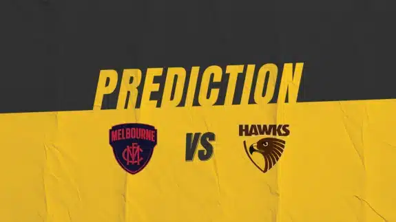AFL Melbourne Demons vs Hawthorn Hawks Match Prediction | Kruzey