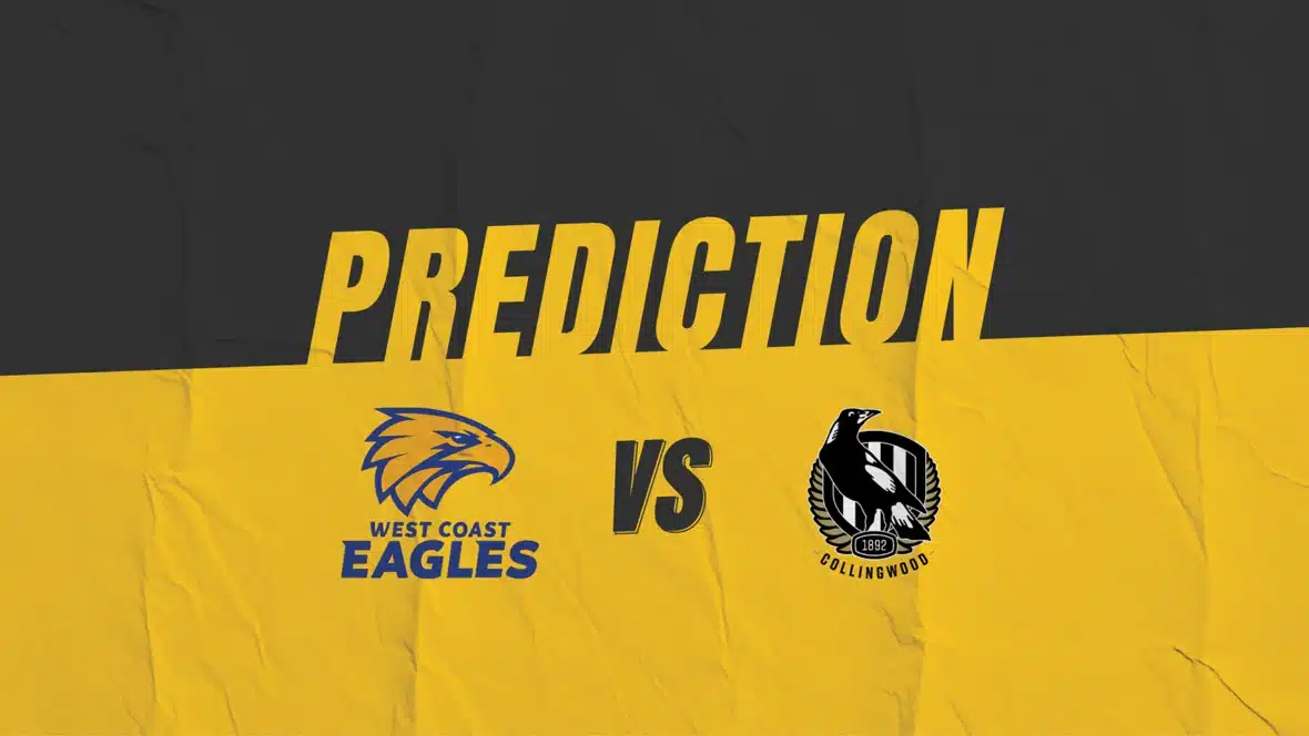 AFL West Coast Eagles vs Collingwood Magpies Match Prediction | Kruzey