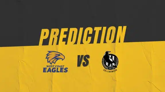 AFL West Coast Eagles vs Collingwood Magpies Match Prediction | Kruzey