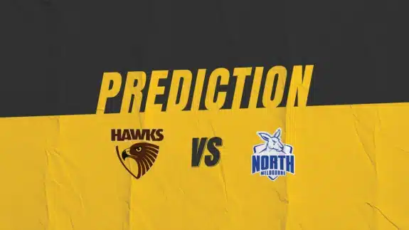 AFL Hawthorn Hawks vs North Melbourne Kangaroos Match Prediction | Kruzey