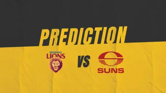 AFL Brisbane Lions vs Gold Coast Suns Match Prediction | Kruzey