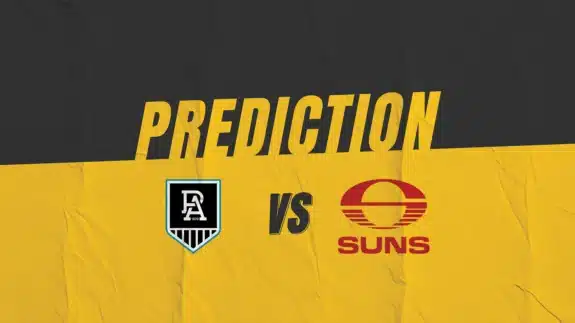 AFL Port Adelaide Power vs Gold Coast Suns Match Prediction | Kruzey