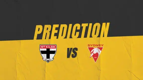 AFL St Kilda Saints vs Sydney Swans Match Prediction | Kruzey