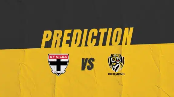 AFL St Kilda Saints vs Richmond Tigers Match Prediction | Kruzey
